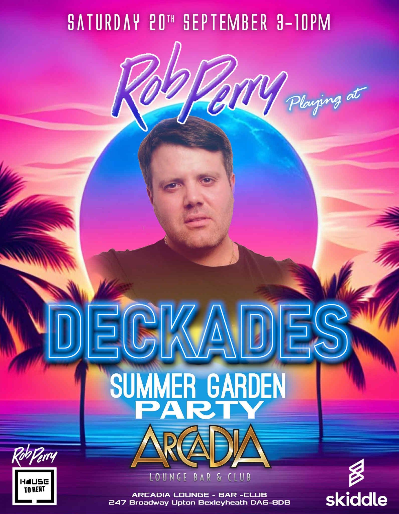 Deckades Summer Garden Party